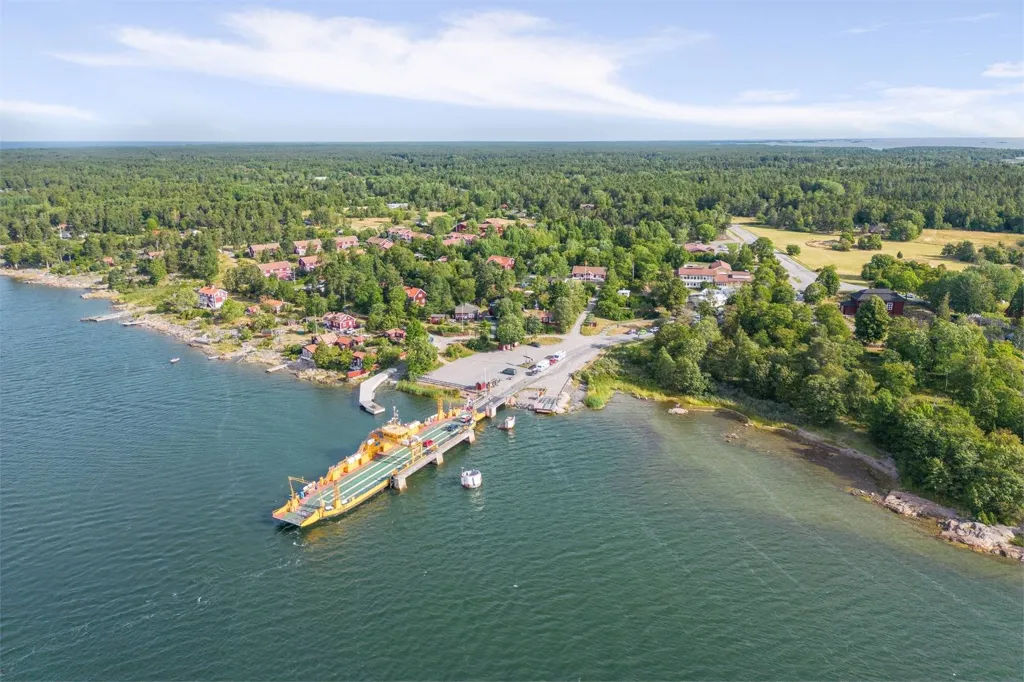 Vue aérienne - Cottage with Sea Access in Gräsö, Norrboda