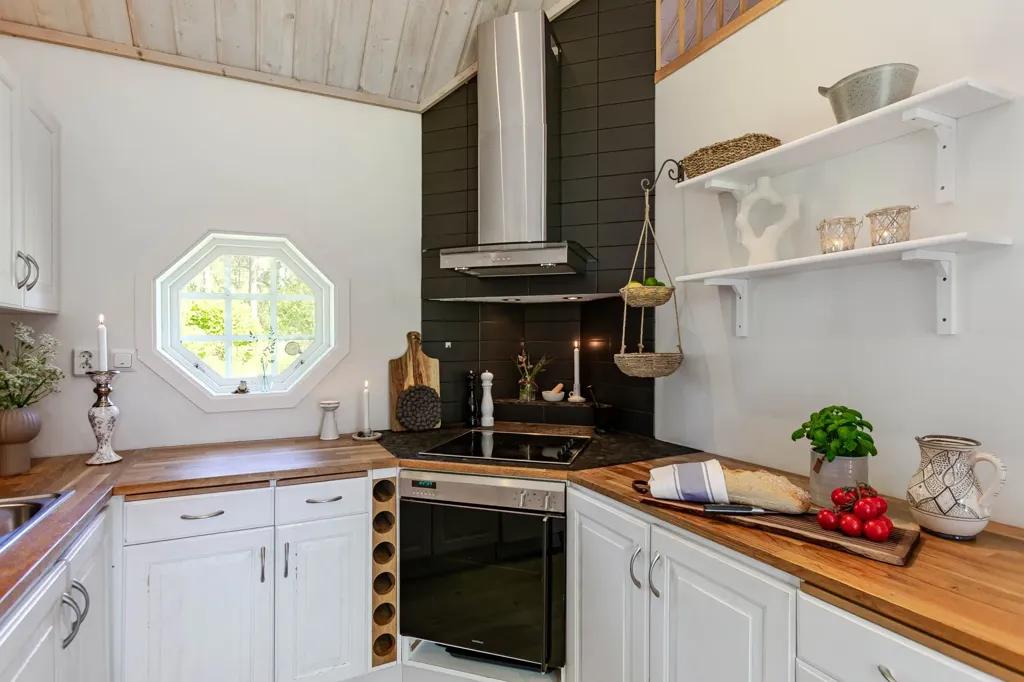 Cucina - Holiday Home with Lake View in Jönköping