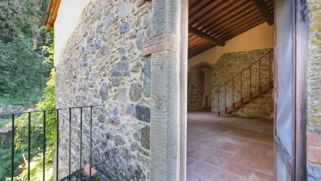 Balcony - Casale with Pool in Gaiole in Chianti