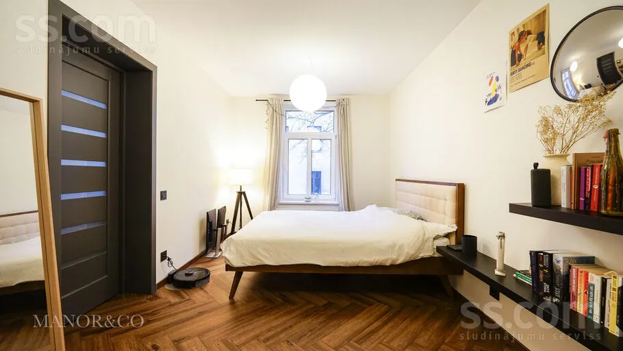 Chambres - Modernised Flat with Quiet Setting in Riga Centre