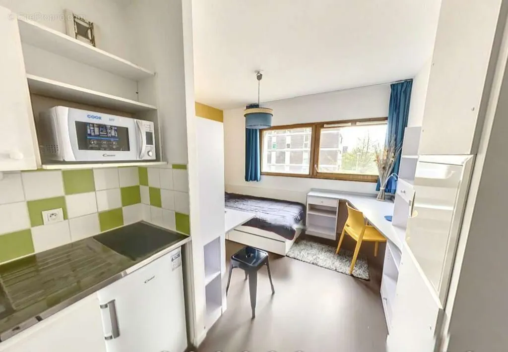 Köök - Student Studio with Parking in Roubaix