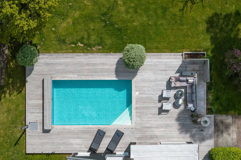 Õhuvaade - Luxury Villa with Pool in Ekängen