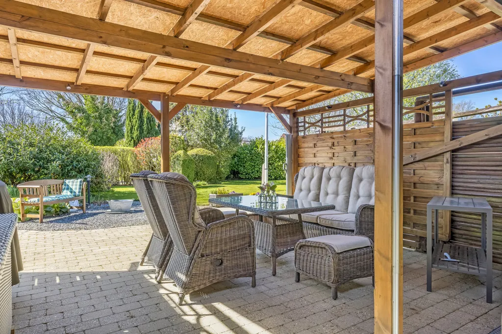 Terrasse - Villa with Central Location in Skærbæk