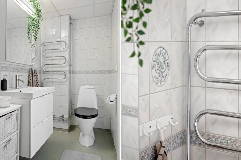 Salles de bain - Corner Flat with South-West Balcony in Urban Area