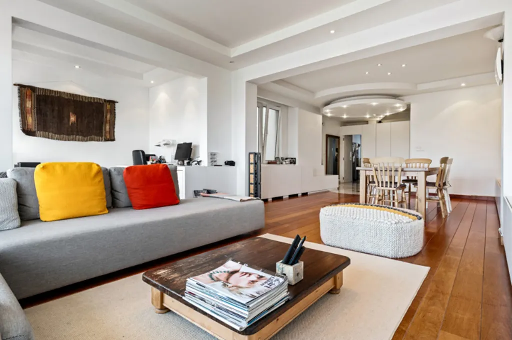 Soggiorno - Three-Bedroom House in Antwerp