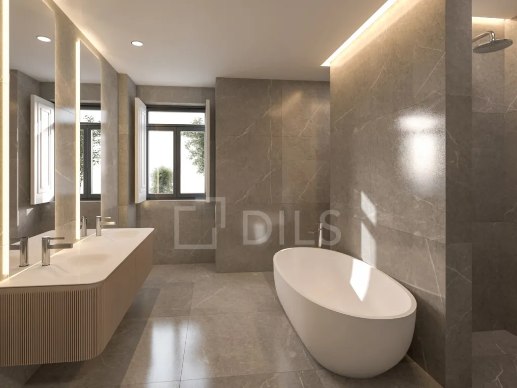 Salles de bain - Penthouse with Terrace in Monte Estoril
