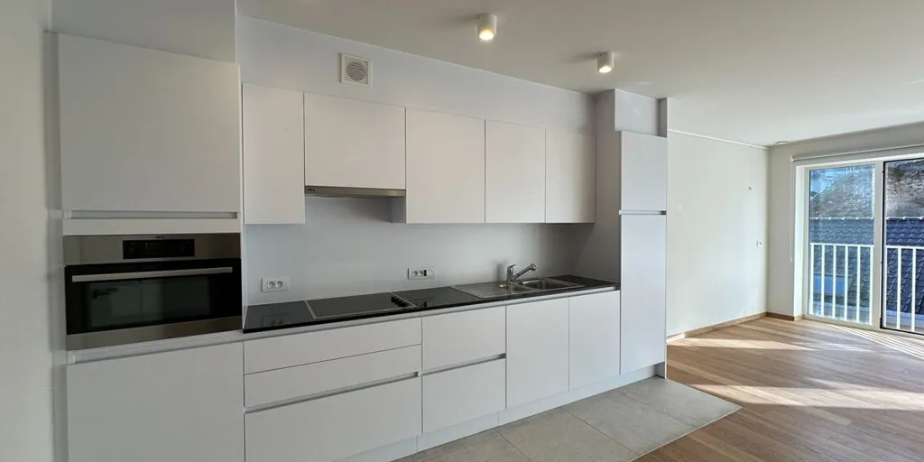 Köök - Assisted Apartment with Garden in Ostend