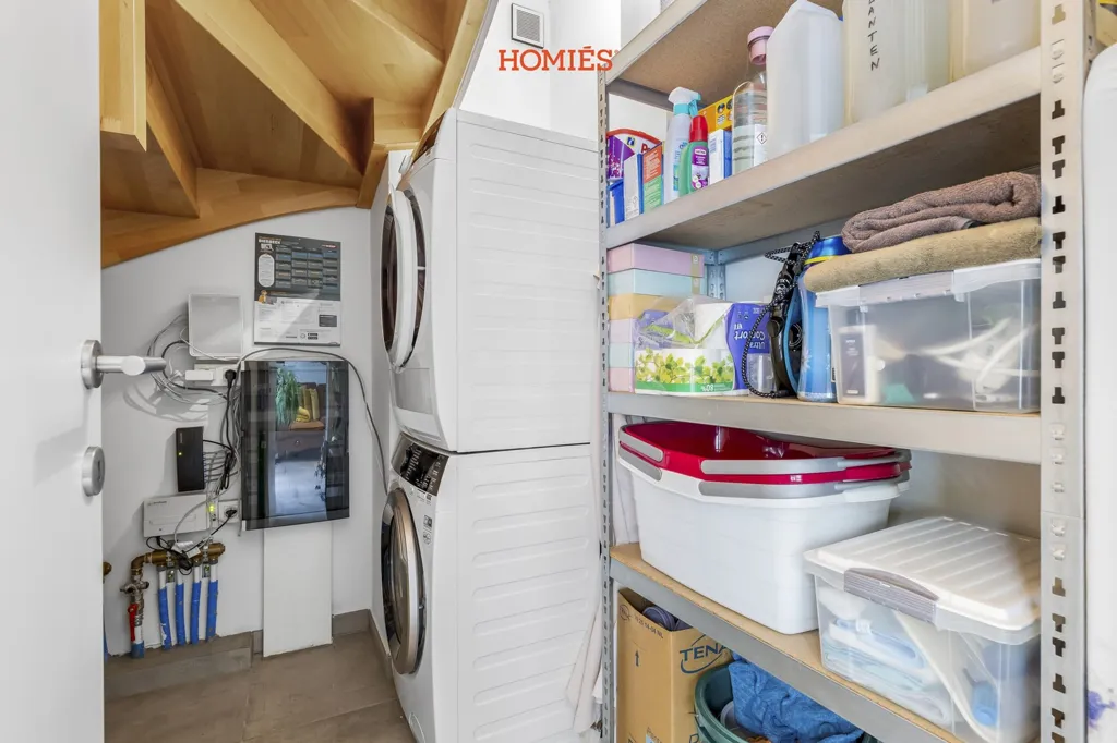 Buanderie - Duplex avec 2 Terrasses au Cœur de Bierbeek