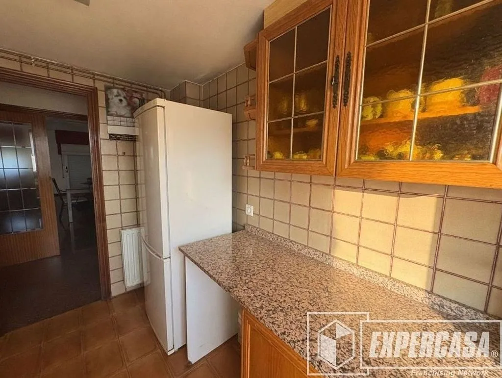 Köök - Apartment with Balcony and Views in Terramelar