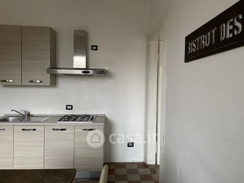 Cuisine - Attic Apartment with Balcony in Mortara