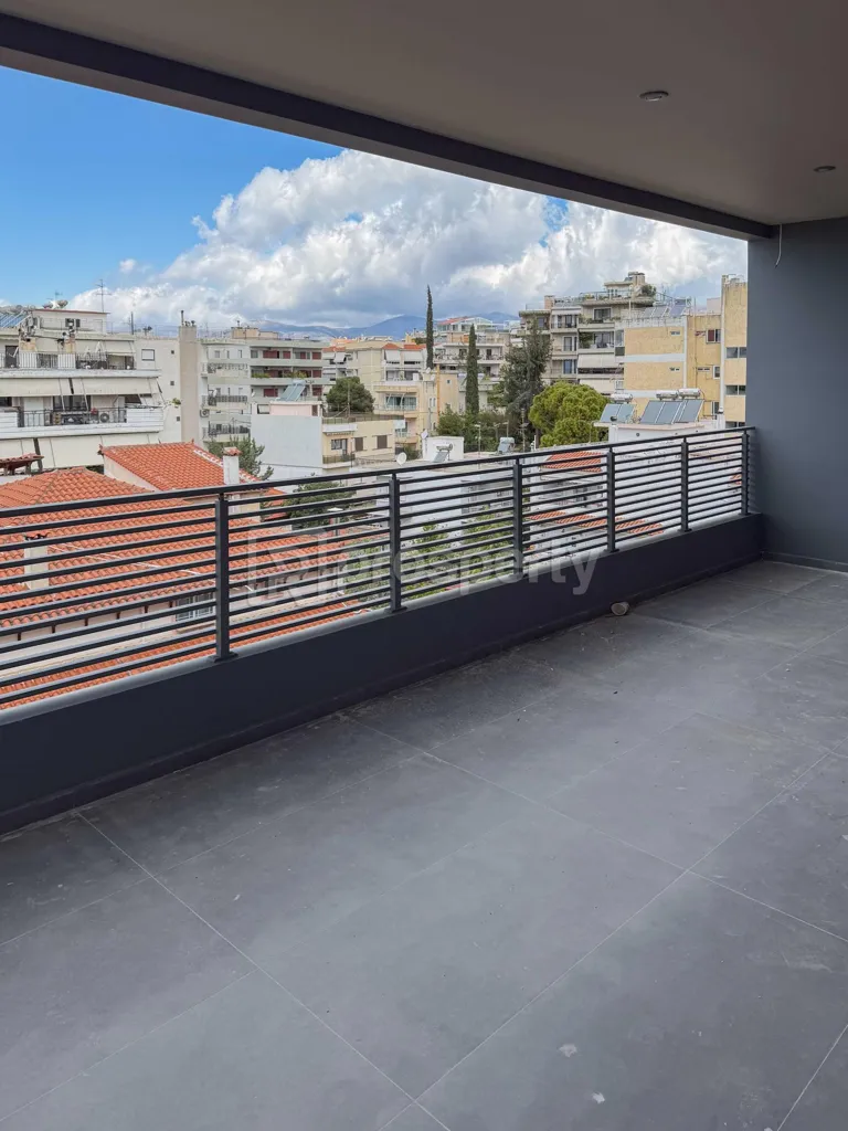 Balcon - Newly Built Apartment with Green View in Pefki