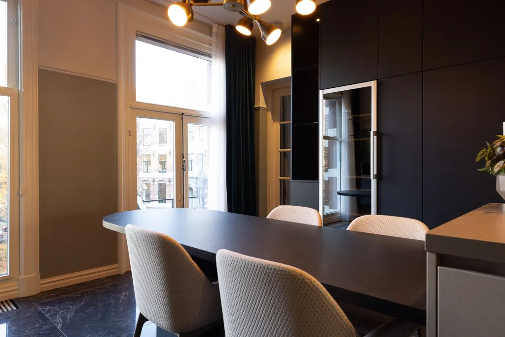 Söögituba - Monumental Apartment with Terrace in Rotterdam
