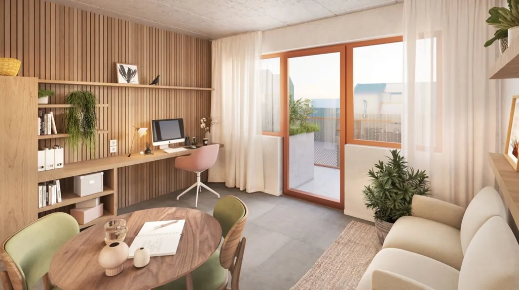 Bureau - Studio à Proximité de Haute École Erasmus à Bruxelles