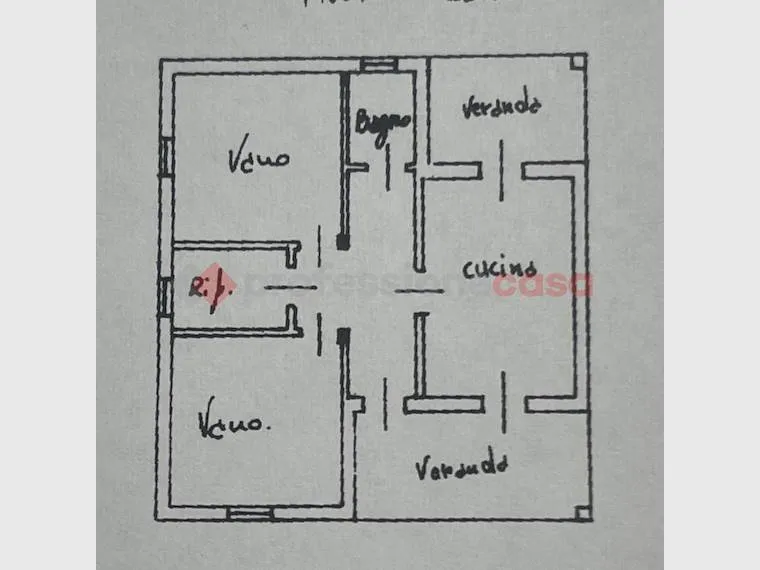 Planimetria - Villa with Private Garden in Pulsano