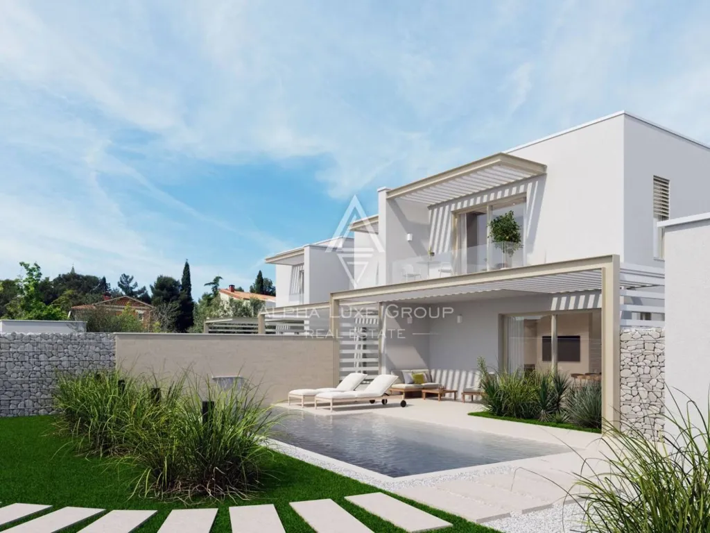 Esterno - Duplex with Pools in Kaštelir-Labinci