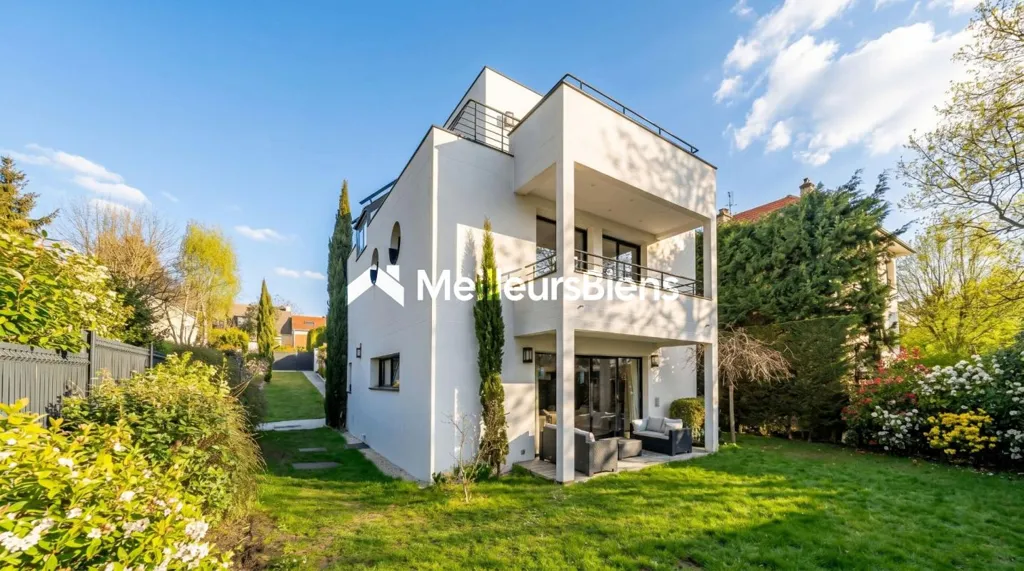 Välivaade - Architect-Designed Home with Garden in Saint-Cloud