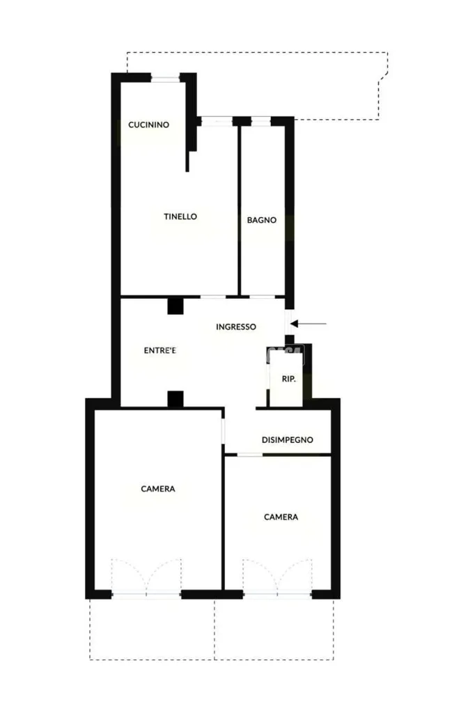 Plan - Ristrutturato Appartamento con Balcone in Piazza Stampalia