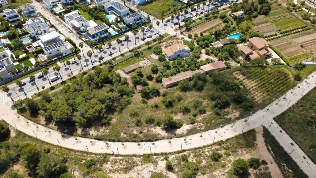 Õhuvaade - Plot in La Plana de Sitges, Catalonia