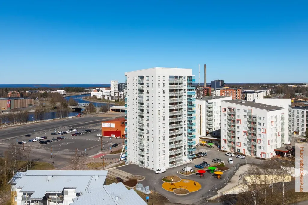 Vue aérienne - Appartement 3 pièces à Oulu