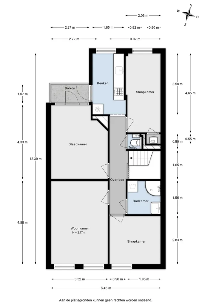4-toaline korter asukohas Den Haag