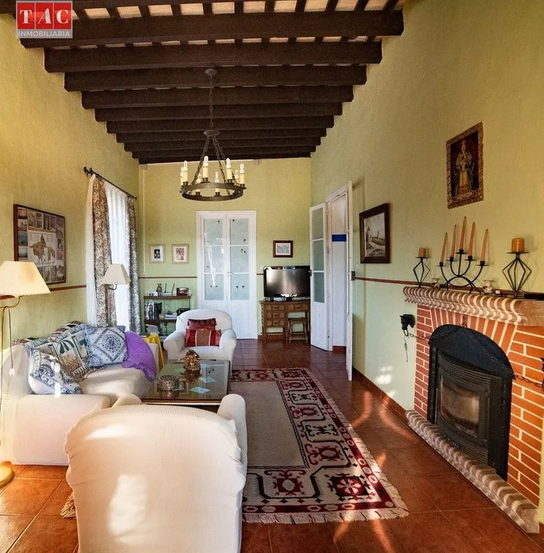 Living Room - Luxury Farmhouse with Pool in Ayamonte