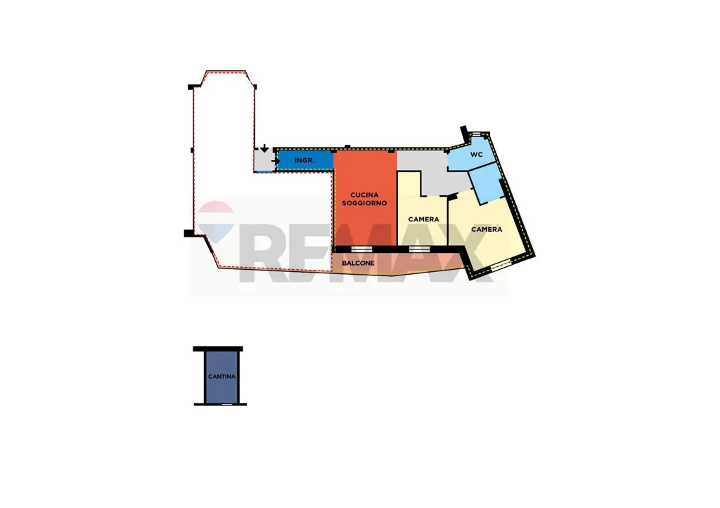 Plaan - Panoramic Apartment with Balcony in Naples