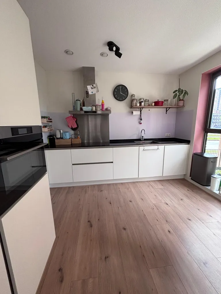 Köök - Room with Balcony in Delfshaven, Rotterdam