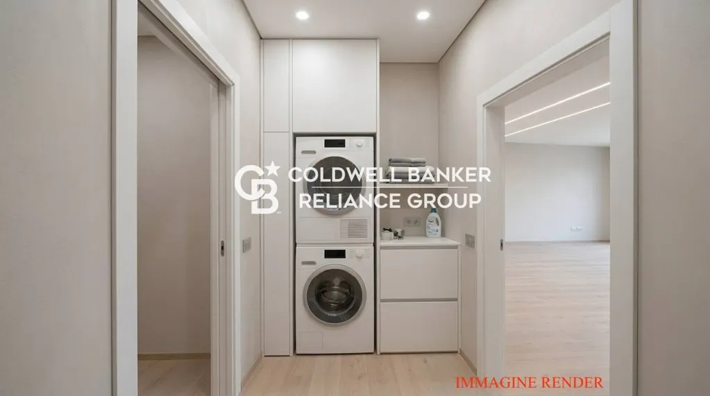 Buanderie - Renovated Flat with Pool in Milan, San Siro