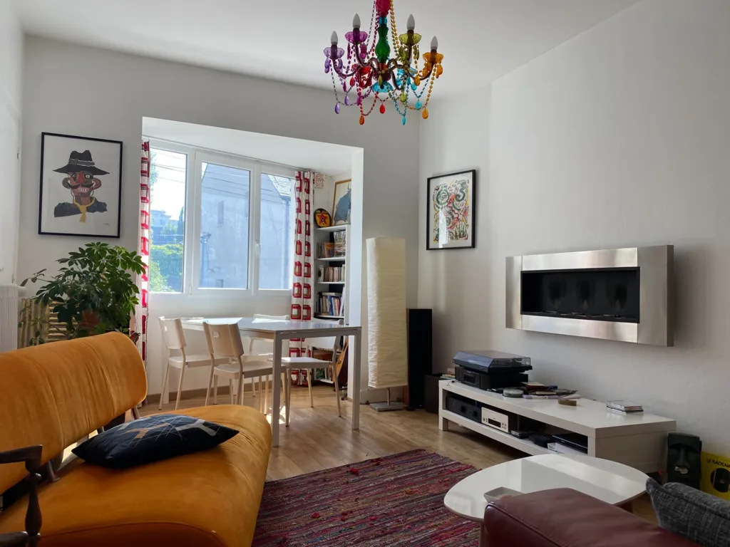 Salón - Traversant Apartment with East View in Tours