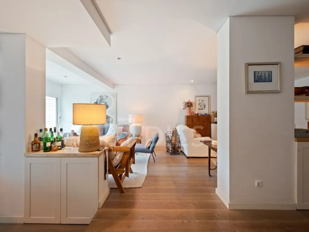 Séjour - Duplex Flat with Garden in Cascais Centre