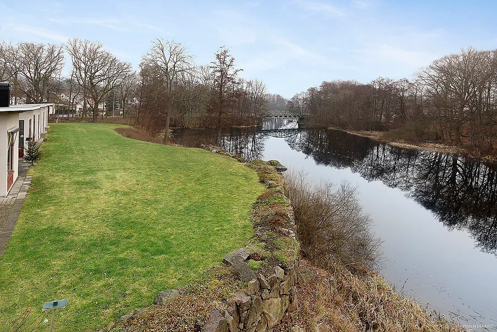 Õhuvaade - Terraced House with River View in Lyckeby