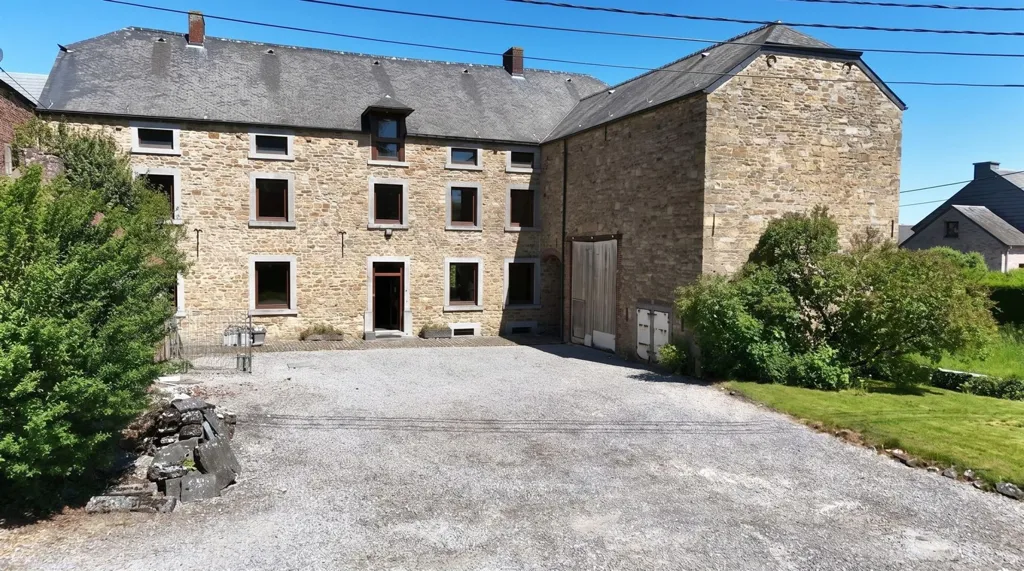 Vue aérienne - Maison de Caractère avec Grange à Bossière, Mettet