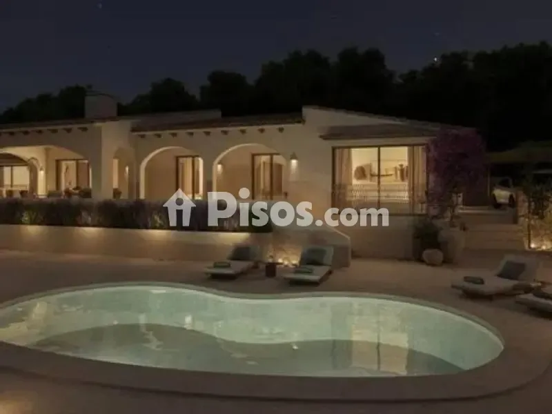 Piscina - Contemporary Chalet with Pool in La Fustera