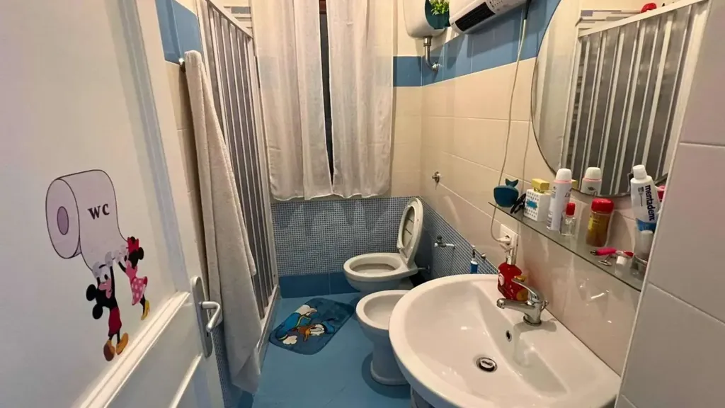 Salles de bain - Semi-detached Villa with Garden in Scalea
