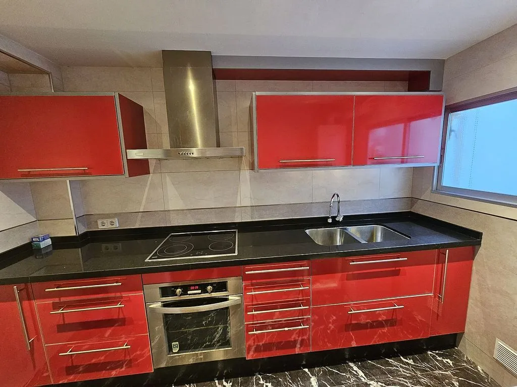 Cuisine - Student-Friendly Flat with Balcony in Eixample