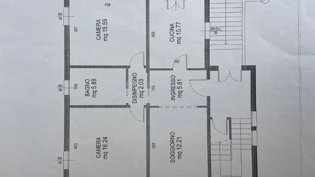 Plan - Multi-family Villa in Central Sassuolo