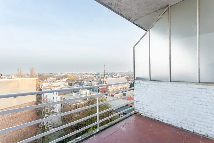 Balcony - Apartment with Canal View in Antwerp