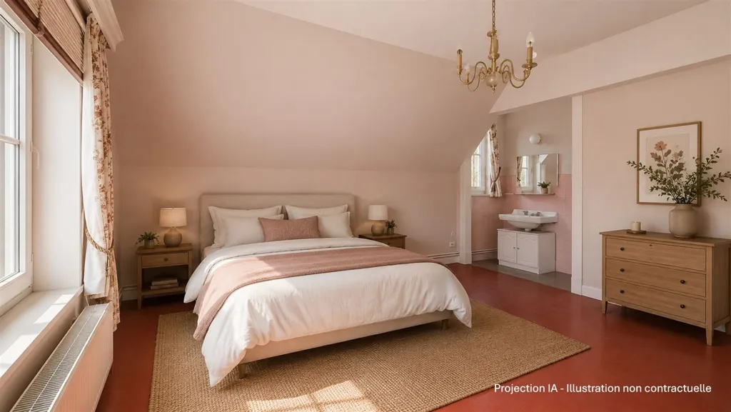 Camere da letto - Character House with Garden in Wasseiges