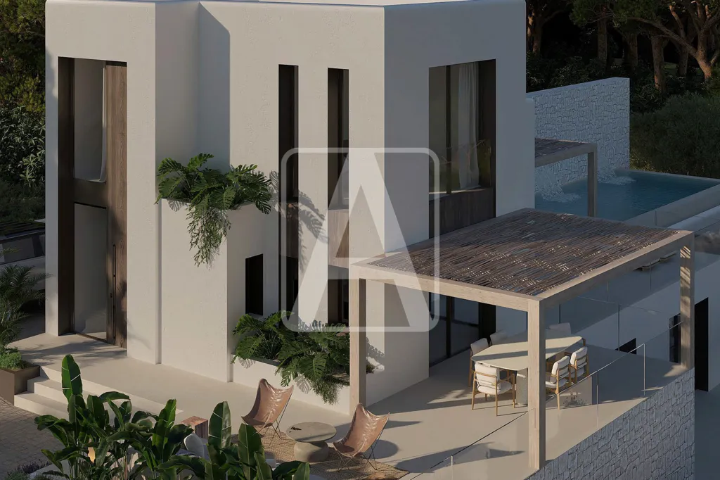 Välivaade - Ibiza-Style Villa with Sea View in Benissa
