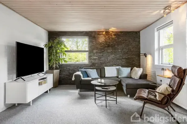 Séjour - Villa with Garden in Aalborg