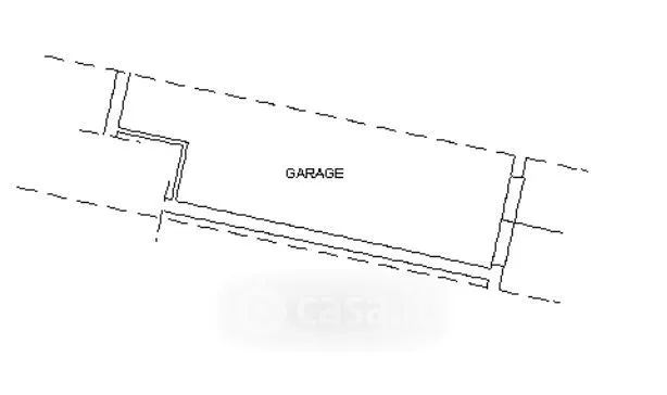 Plan - Two-Storey House with Balcony in Taglio di Po
