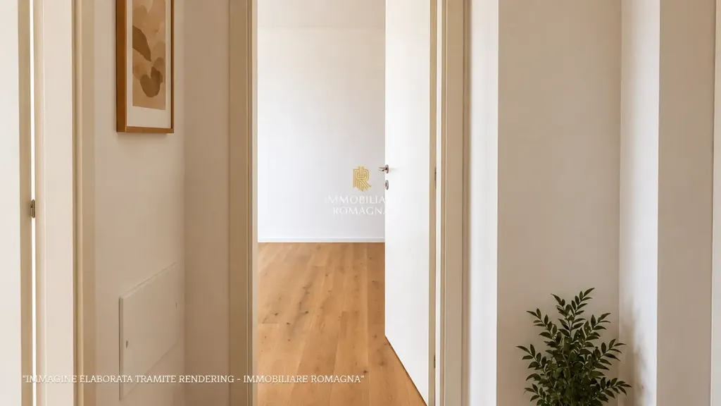 Ingresso - Modernised Apartment with Balcony in Cesena