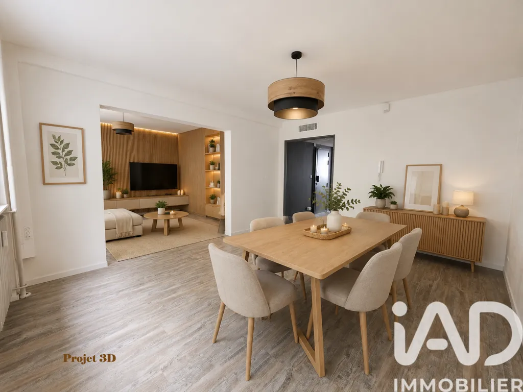 Söögituba - City Centre Apartment with Balcony in Saint-Étienne