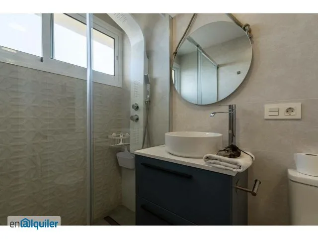 Salles de bain - Studio with Sea View in Elviria, Marbella