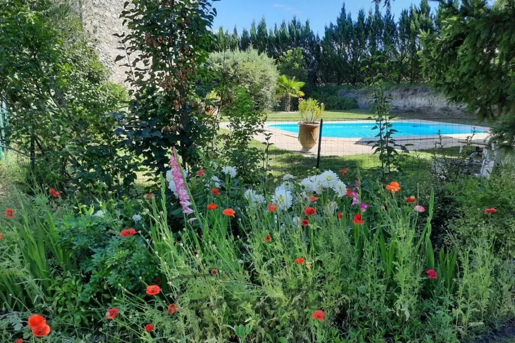 Piscine - Mas de Caractère avec Piscine à Allan