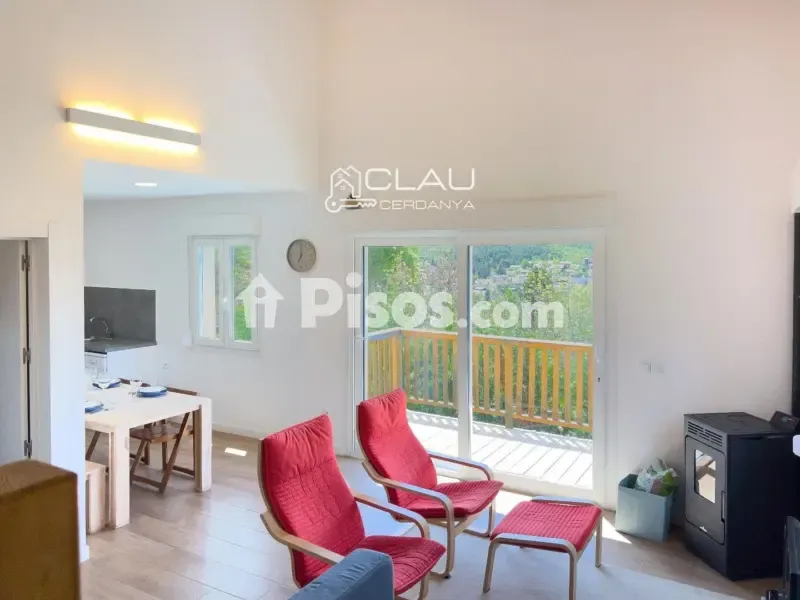 Séjour - Adosado with Terrace in Saillagouse