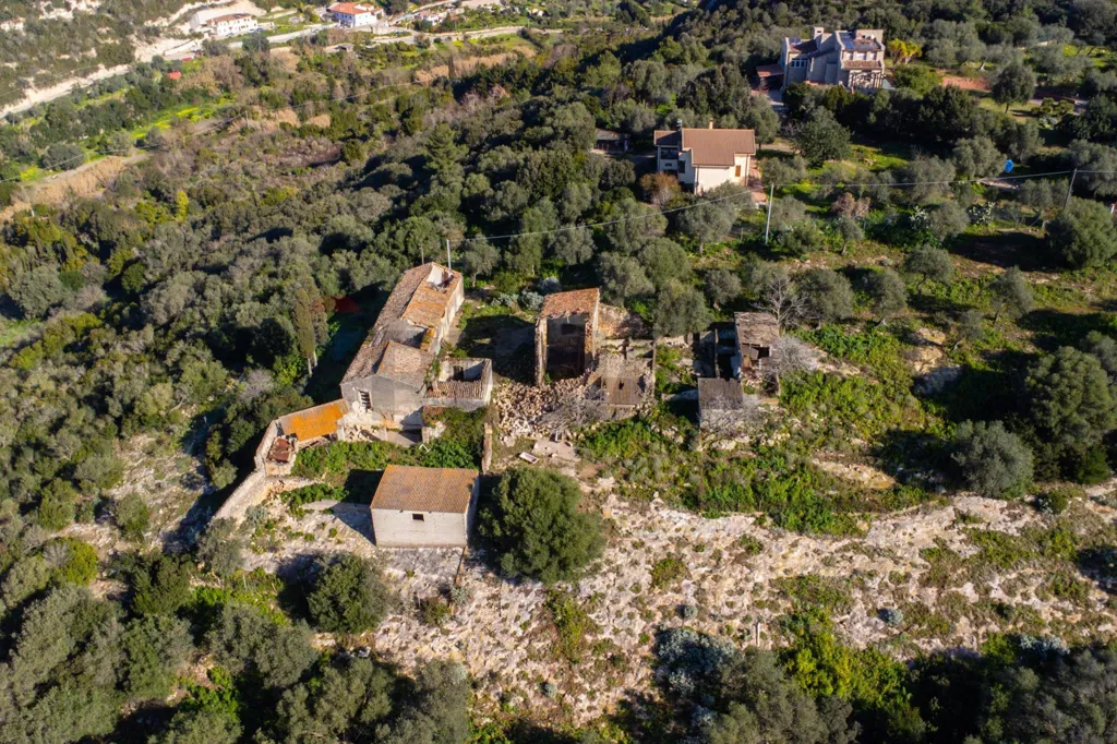 Vue aérienne - Buildable Land with Panoramic View in Monte Furru, Sassari
