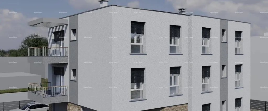 Apartment with Terrace in Pula Centre