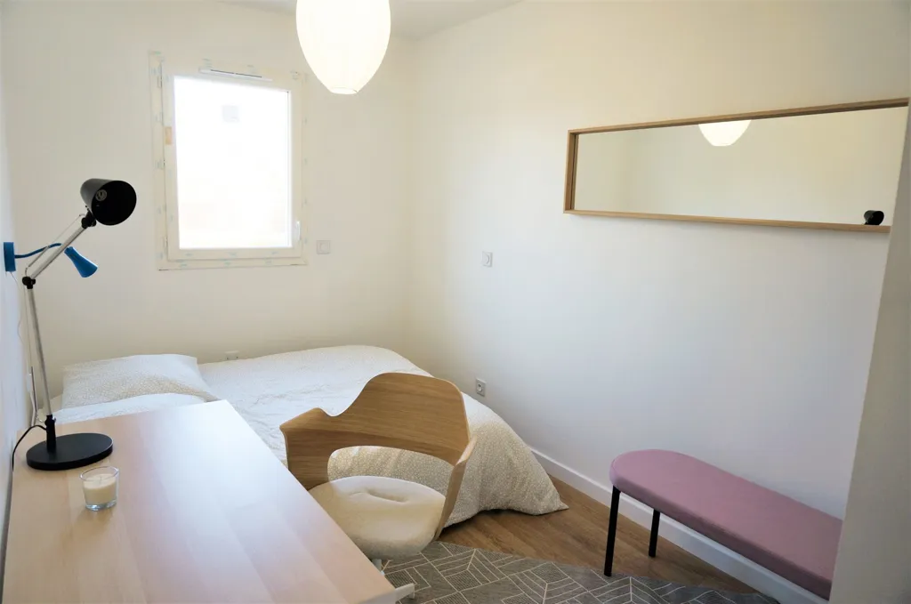 Bedrooms - Modern House with Terrace in Talence
