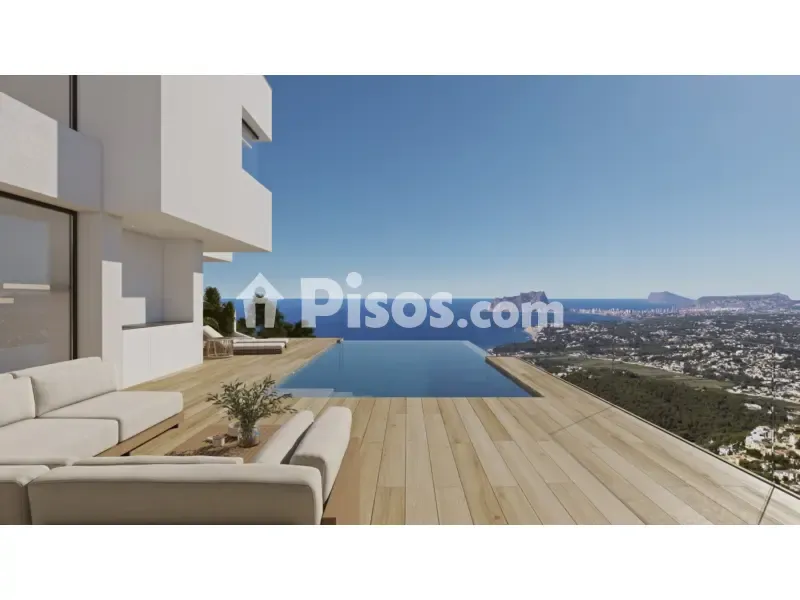 Piscine - Contemporary Chalet with Infinity Pool in Benitatxell